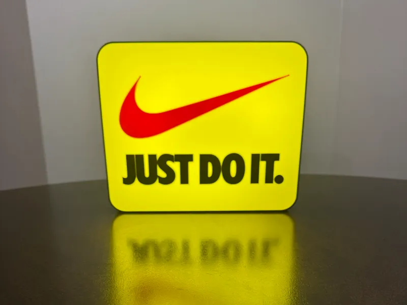 NIKE Just Do It Lightbox