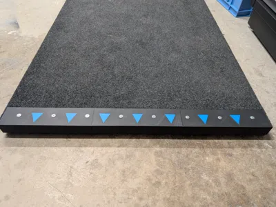 Darts Raised Oche markings - 80cm