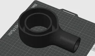 Staubsaugeradapter für Bohrkrone 68mm