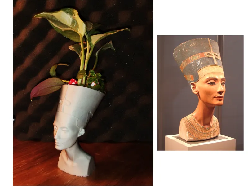 Nefertiti Plant Pot for Succulents and Houseplants