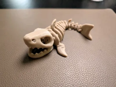 flexi skeleton shark