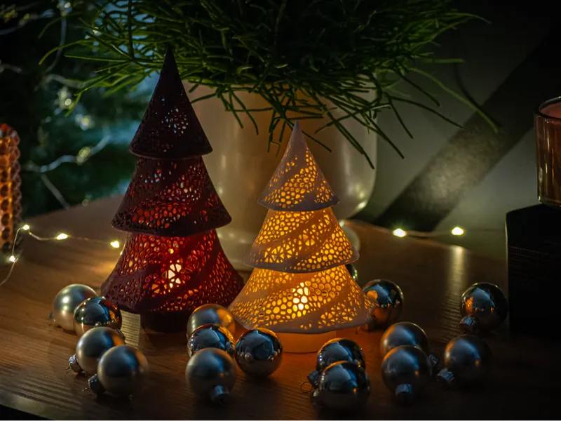 Christmas tree LED lantern
