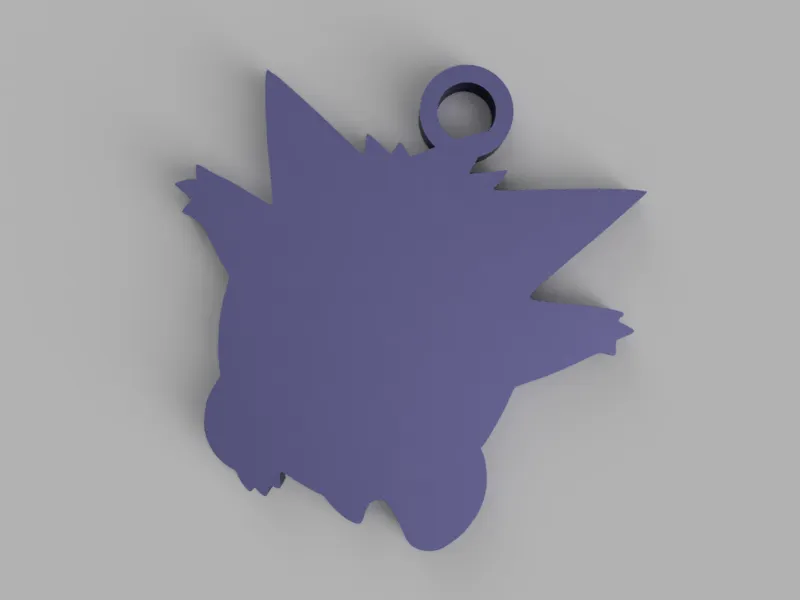 Gengar | Pokemon - Keychain