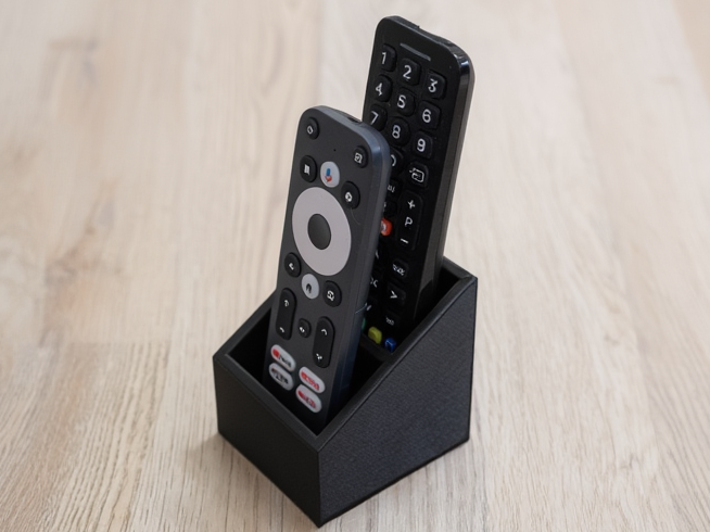 Organizzatore Telecomandi – Supporto a 2 Scomparti