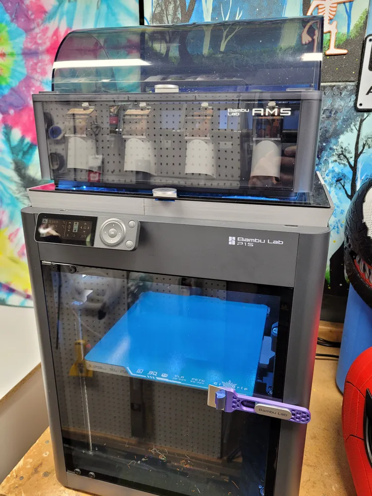 Bambu Low AMS Riser with LEDs - Free 3D Print Model - MakerWorld