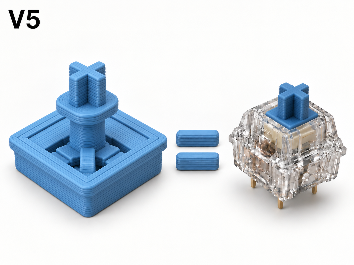 3D Printed Clicky Clicker V5 - Print In Place - 1