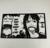 Nico Robin I Want To Live