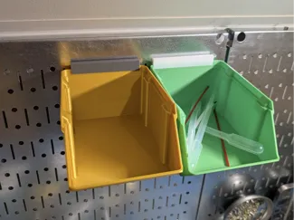 Wall Control Mount for Stackable Box