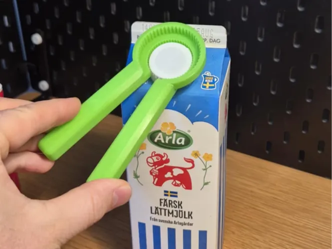 Simple Multi Lid Opener (PET, Milk, Cream etc.)