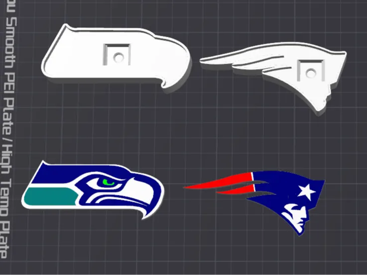 Seahawks and Patriots Clickers
