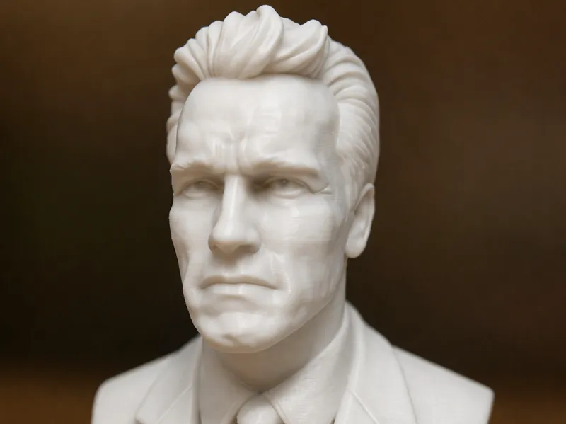 Arnold bust statue (Make My Statue) 150mm tall