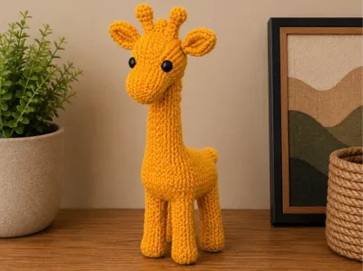 Knitted Giraffe