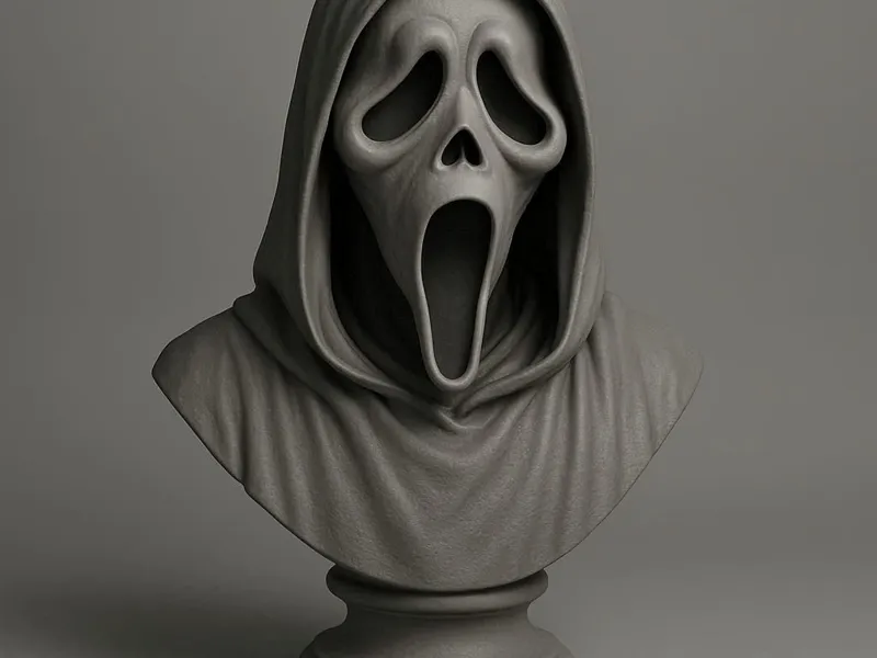 Ghost Face Slasher Killer Superior Detail