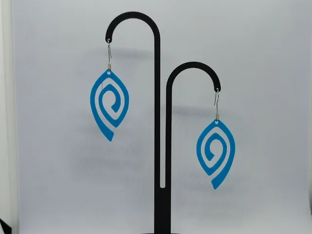 Pendientes Gota Tribal
