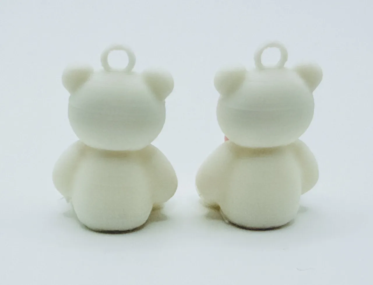 Cute Teddy Bear Earrings - Kawaii Gift Charm Pair view 3