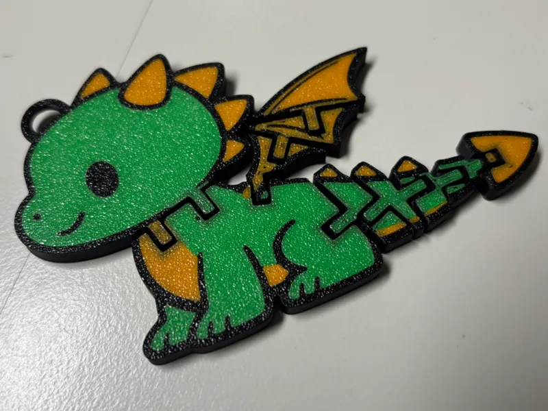 Flexi-Drache – Flexi Toy | Flexi Dragon Spielzeug