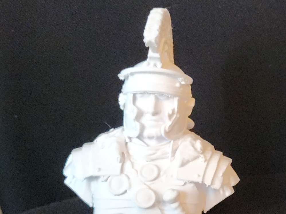 Roman soldier buste
