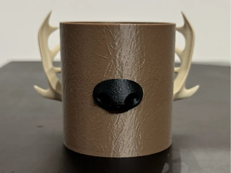 Taza de Reno Navideño