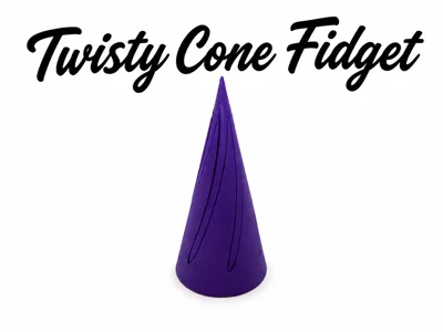 Twisty Fidget Cone