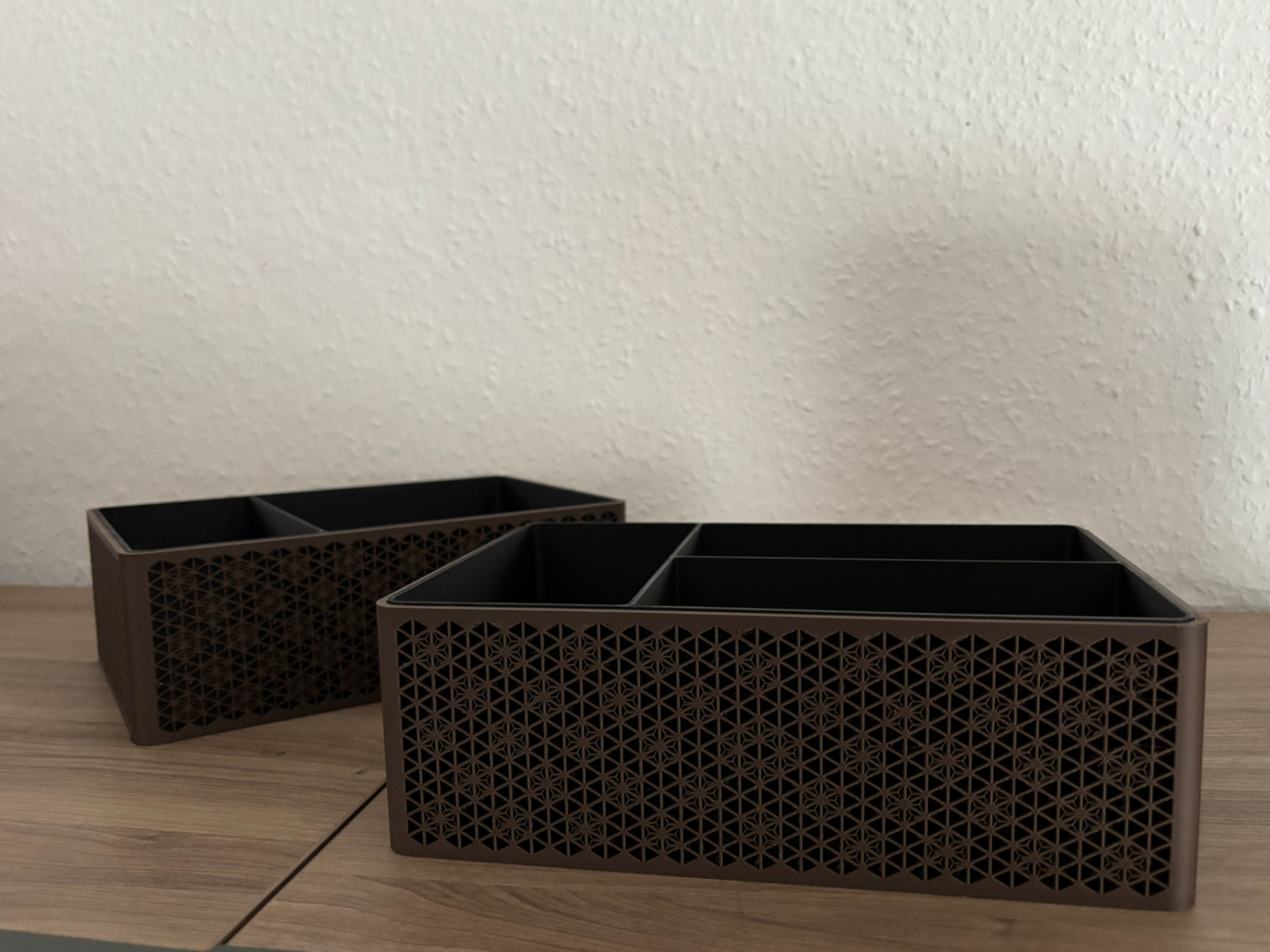 Modular Storage Trays with Kumiko Shell