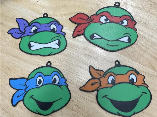 Teenage Mutant Ninja Turtle Key chains/ornaments 