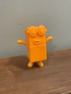 Single Color (Orange) - 0.2mm layer, 2 walls, 10% infill
