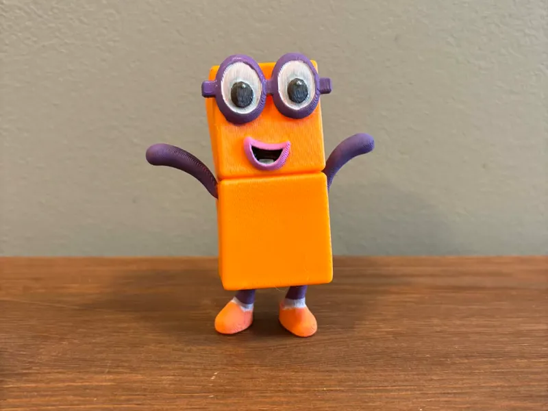 Numberblock Two from Numberblocks
