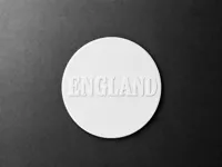 90mm monocolore England