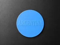 90mm Argentina monocolore