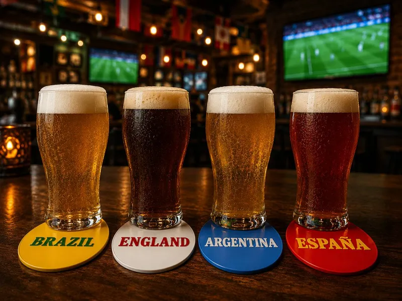 Sottobicchieri Mondiali di calcio