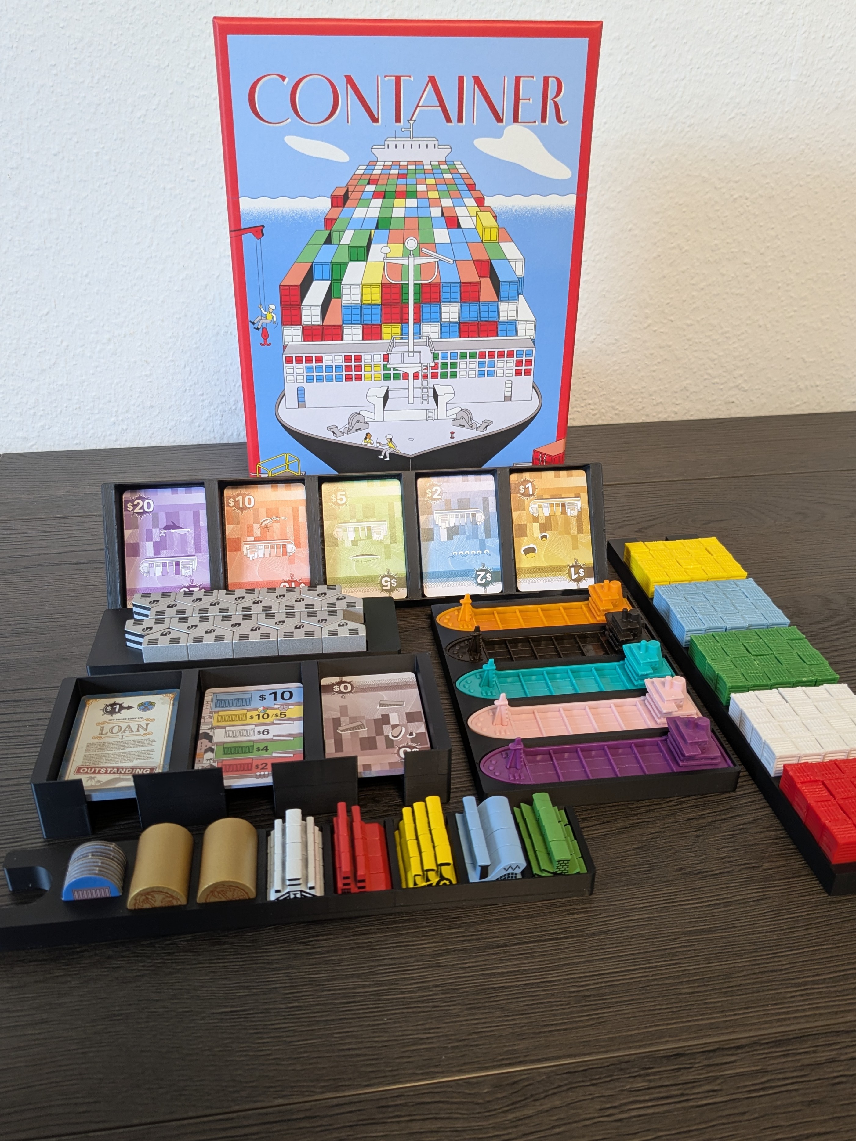 Miniatura 1 do modelo 3D Container (2026) board game insert