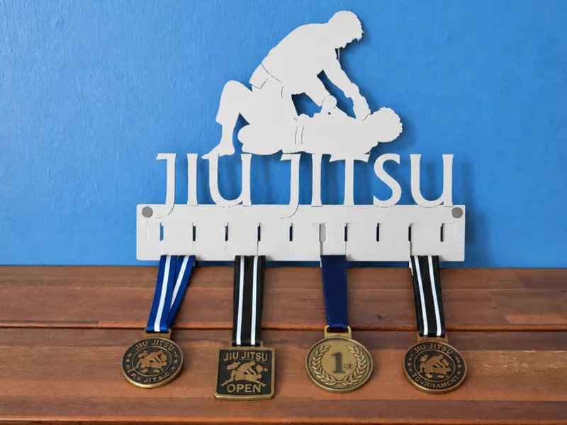 Jiu Jitsu Medal Hange BJJ Medal Display