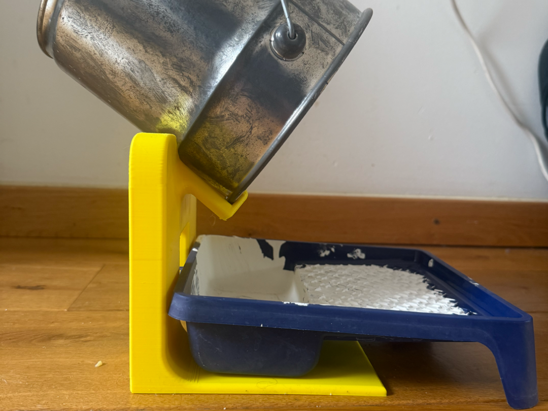 Paint Bucket Drain Support