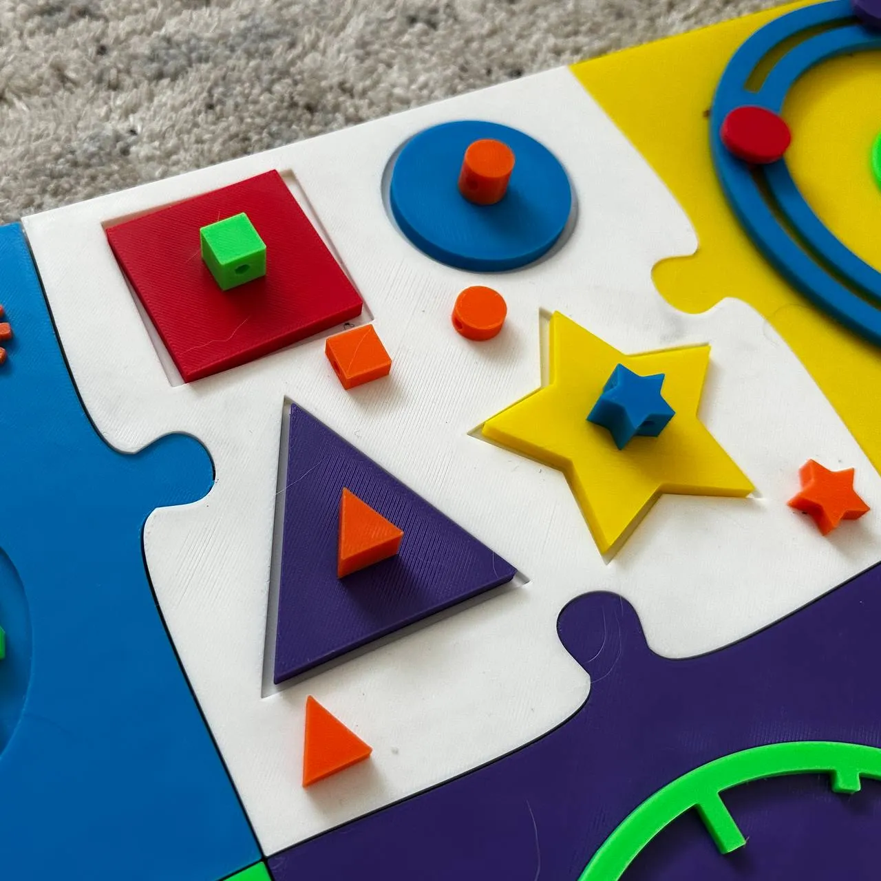 Activity board for babies view 4