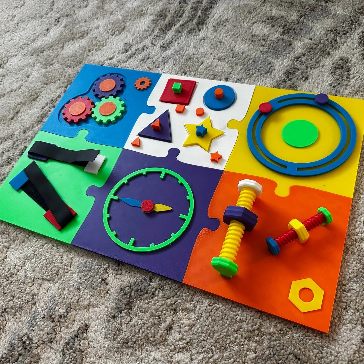 Activity board for babies view 2
