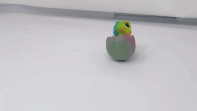Roly-Poly Clickasaurus Velociraptor Clicker Fidget