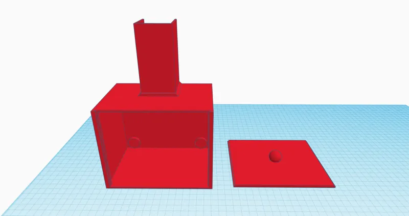 Magnetic poop box for X1C 