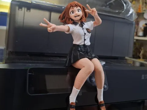 Modelo para impresión 3D: 私立リント学園 №27 麗日お茶子【4色】 — referencia de MakerWorld