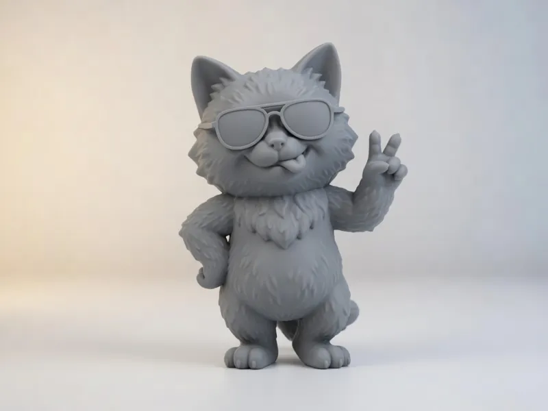 Peace Out Cat