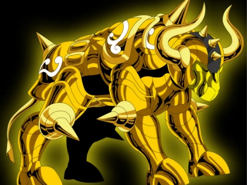 armure d'or du taureau version SOUL OF GOLD