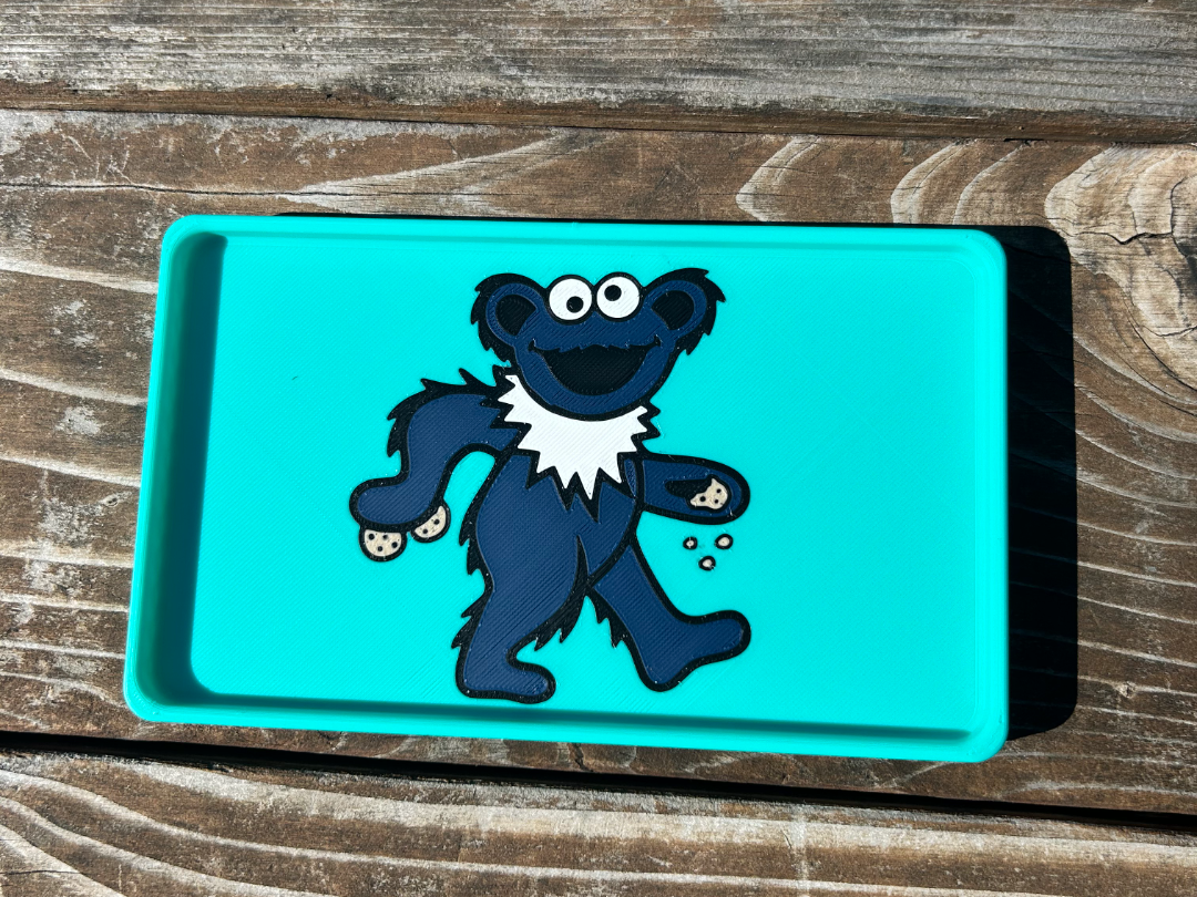 Cookie Monster Bear V2 Rolling Tray