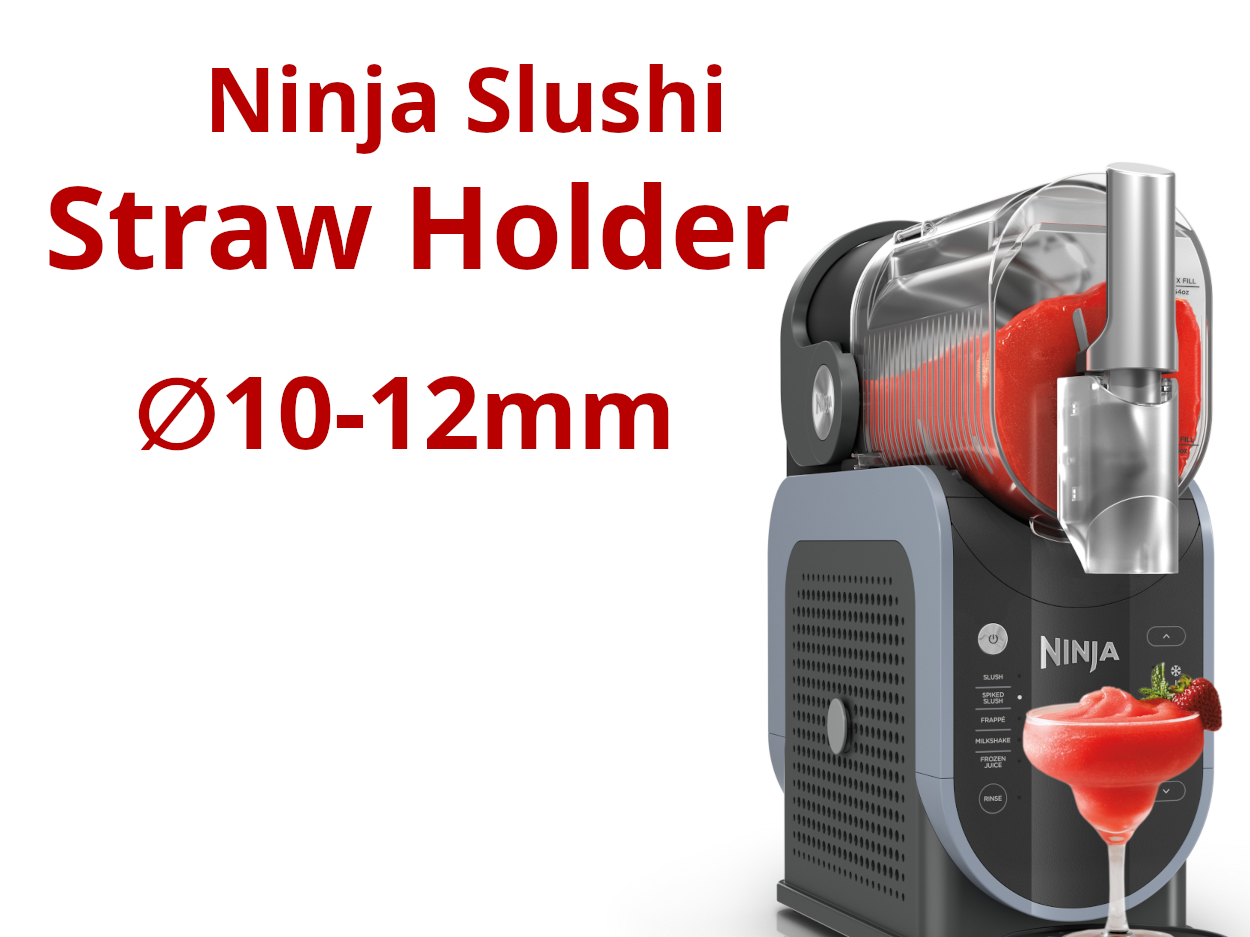 Strohhalm Halterung für Ninja Slushi (∅10-12mm)