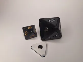 MagneDice d8 - Magnetized customizable dice