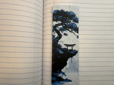 Bookmark - Cliff Scene