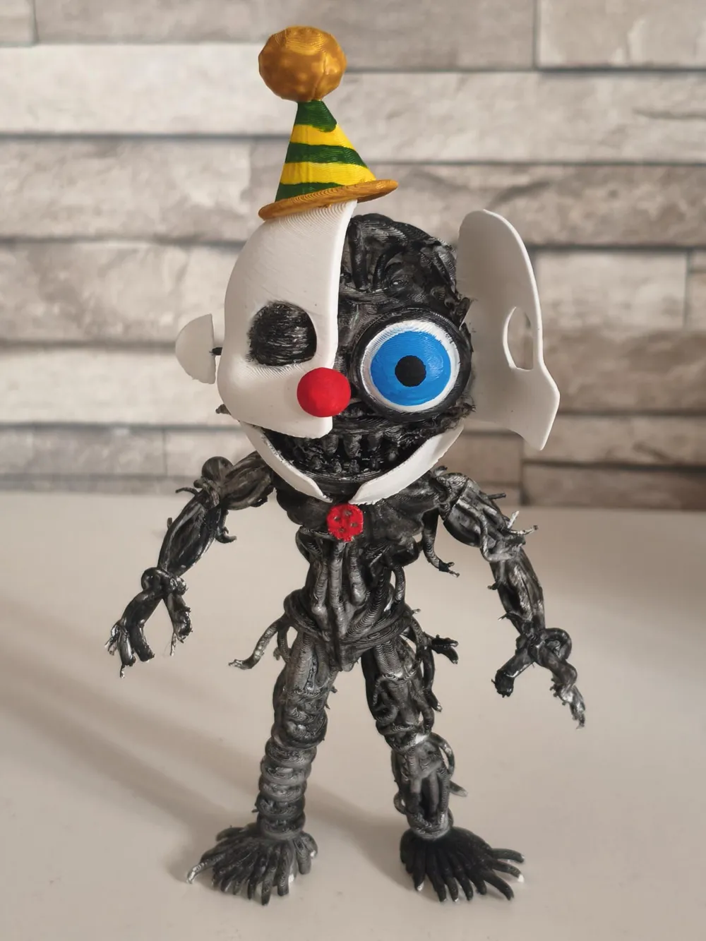 Ennard figure with FNAF mask Funko style - Free 3D Print Model - MakerWorld