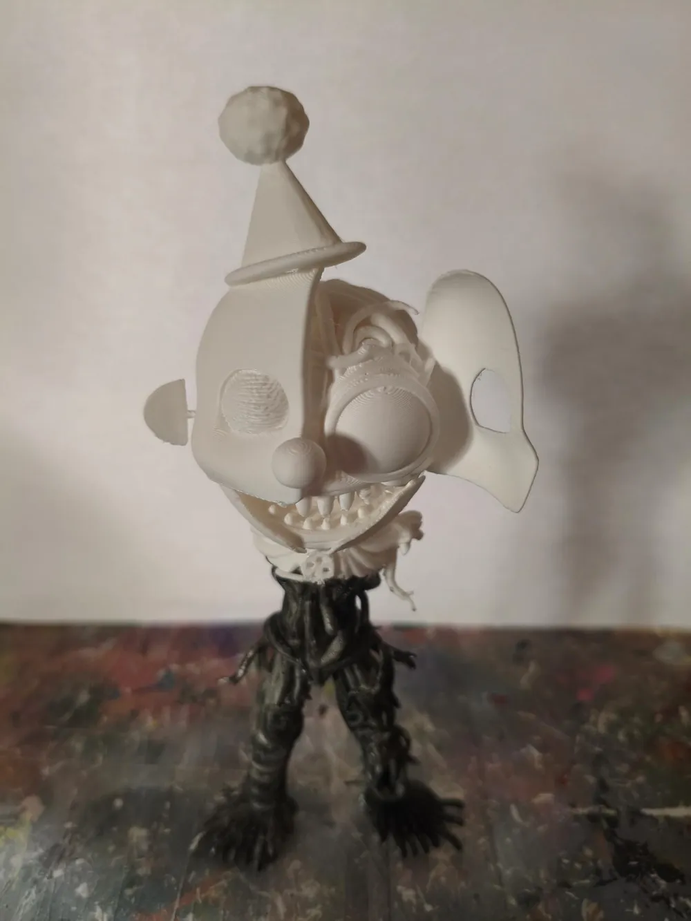 Ennard figure with FNAF mask Funko style - Free 3D Print Model - MakerWorld
