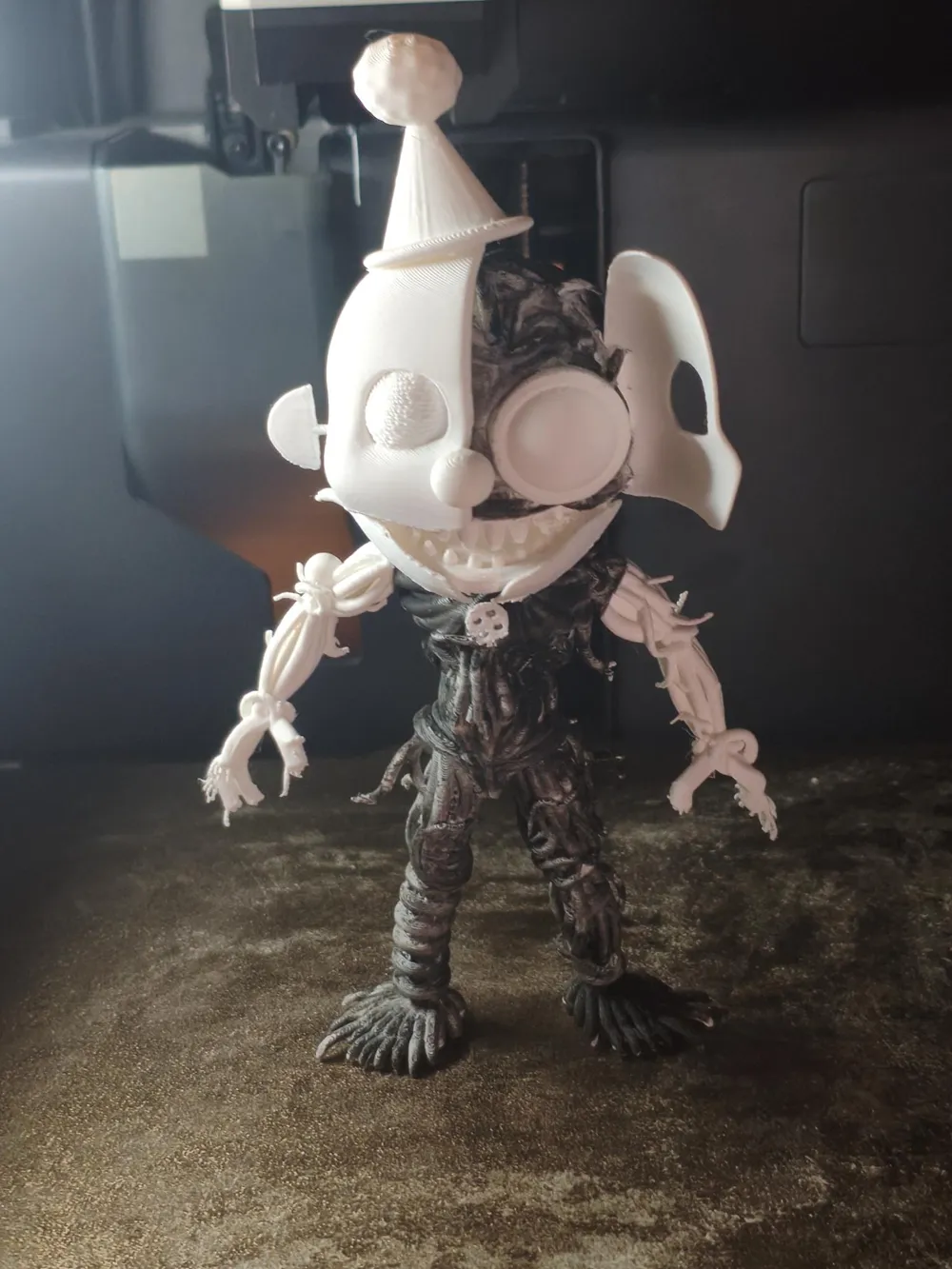 Ennard figure with FNAF mask Funko style - Free 3D Print Model - MakerWorld