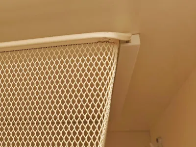 IKEA Komplement Mesh Basket Rail holder