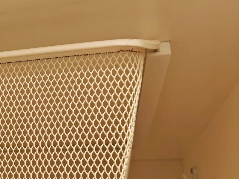 IKEA Komplement Mesh Basket Rail holder
