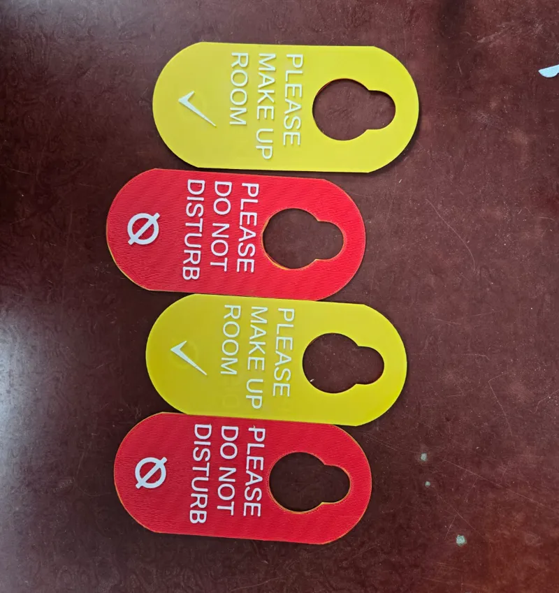Do not Disturb Hotel Sign